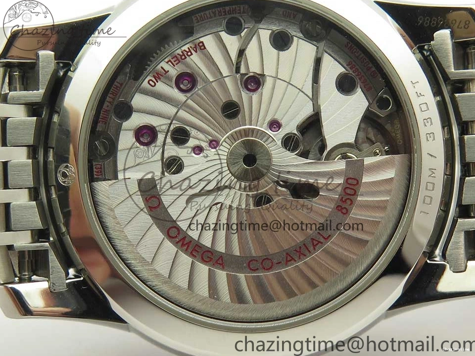 0512 De Ville Hour Vision 41mm SS VSF 1:1 Best Edition White Dial on SS Bracelet A8500 Super Clone Casual 7946